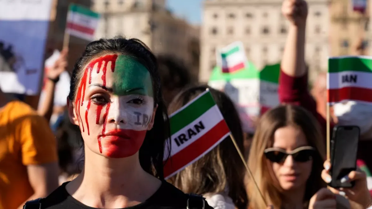 Zakieh Shirafkan logo for Iran women life freedom